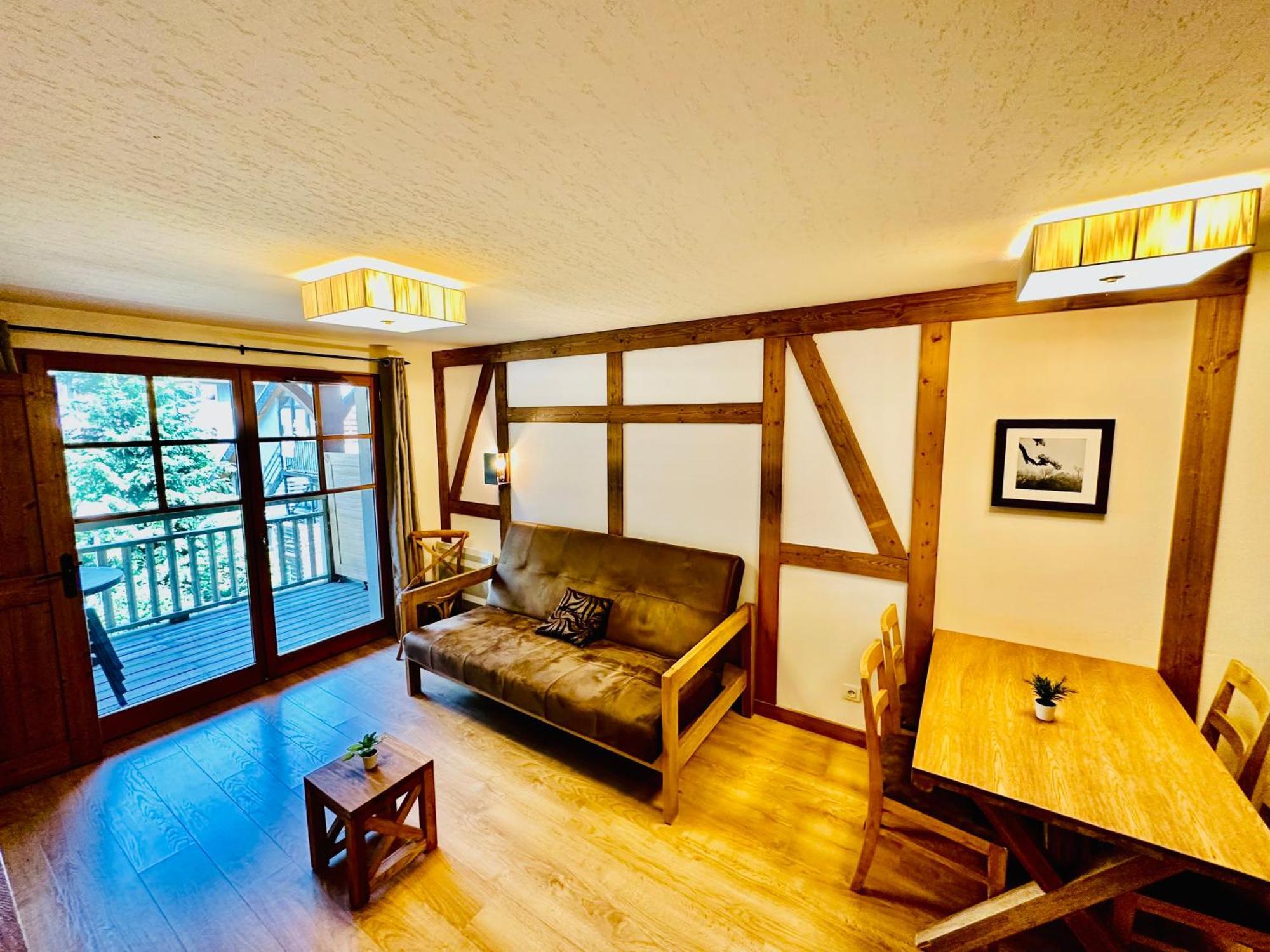 Appartements Avec Piscine Interieure Sauna Parking Etage 1 Au Centre Du Village Dans Residence Cami Real Saint-Lary-Soulan Bagian luar foto